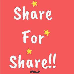 Remember to comment how many shared 😊